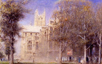 Canterbury, 1942 by Albert Goodwin